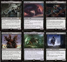 MTG Commander Rat King, Verminister Deck - Rat Colony  - TMNT EDH  100 Cards picture