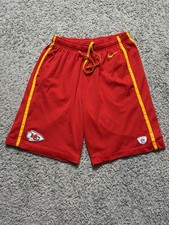 Nike NFL Kansas City Chiefs Equipment Training Shorts Mens Size Large Red Mesh picture