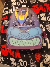 Disney Emperor’s New Groove Mini Backpack Faux Leather Zip Kuzco Yzma Kronk picture