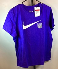 Nike Sacramento Kings NBA The Nike Tee Shirt Purple Women’s L picture