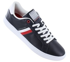 Tommy Hilfiger Essential Leather Cupsole FM0FM04921-DW5 [EU 42 UK 8 US 9] NEW picture