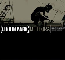 Meteora by Linkin Park Record Translucent Gold Red Splatter Vinyl picture