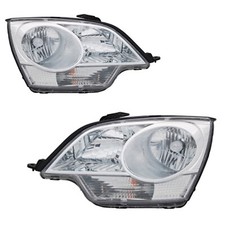 Headlights CAPA Left Right Pair Fits Chevrolet Saturn Captiva Sport Vue Halogen picture
