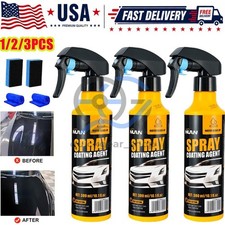 1/2/3Pack 300ml Car Coating Spray Car Paint Spray Coating Agent Antifouling USA picture