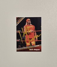 2010 Tristar Tna Hulk Hogan Ip Raw Auto Card #7 picture