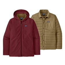 Patagonia Men's Downdrift 3-in-1 Jacket, Carmine Red - Large picture