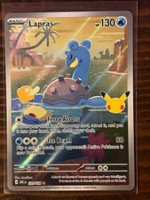Lapras 131/128 Illustration Rare NM 30th Anniversary picture