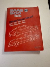 SAAB 900 official service manual by Robert Bentley publishers picture