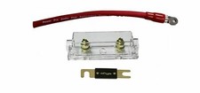 IMC Audio 125 AMP ANL Fuse Holder Fuseholder Inline Block Battery Install Kit 0  picture