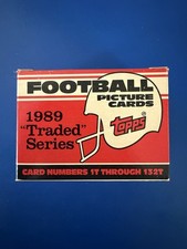 1989 Tops Traded Football Factory Set - Sanders RC Aikman RC picture