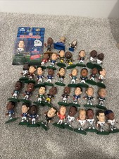 Lot Of 371996 Corinthian Headliners NFL figures. Elway, Sanders, Farve, Marino picture