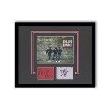 Run-DMC Autographed Signed 11x14 Framed Photo Hip-Hop Rap  Walk This Way picture
