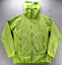 Patagonia Dual Aspect Jacket Mens Large Green Hooded Polartec Power Dry Hiking picture