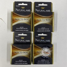LOT x12 TROJAN NATURALAMB Luxury Condoms Real Skin To Skin Intimacy LATEX FREE picture