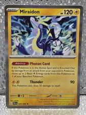 Pokemon TCG Miraidon 082 Pitch Black  Promo - English - 028/084 NM picture