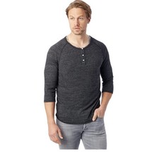 Alternative Henley eco jersey 3/4 sleeve  unisex picture
