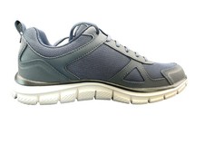 Skechers Men Running Sneaker Track Bucolo 52631W Memory Foam Navy Size 9.5 W picture