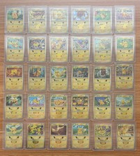 Pikachu 30thC Pokémon 30th Celebreation Chinese Complete set US Seller picture