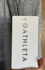 NWT Athleta Echo Wide Leg Crop Pant Gray Silver  Women’s Size 12 Petite picture