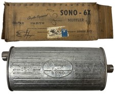 New Old Stock Muffler for 1963-64 413 CI Models Mopar #2122834 picture