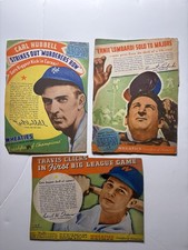 1938 Wheaties Series 10 - Hubbell, Lombardi, Travis picture