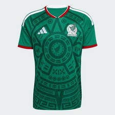 Adidas MEXICO 2026 Home Player Jersey Green SFIFA* Authentic Men's picture