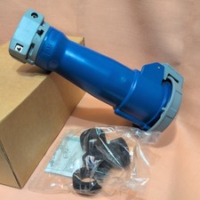 ⭐ Hubbell HBL460C9W HBL IEC Pin And Sleeve Watertight Connector 60A 250V picture