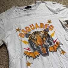 DSQUARED2 Vintage Tiger Graphic T-Shirt picture