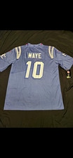 Nike New England Patriots Maye #10 NFL Football Jersey Blue Size S picture