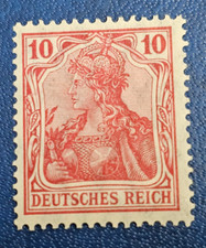 Stamp Germany Reich Germania 10 Pfennig 1905 Jäschke Mi. Nr. 86 I b [🇩🇪36263] picture