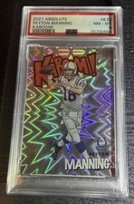 Peyton Manning 2021 Absoloute KABOOM K30 PSA 8 picture