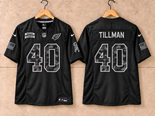 Nike Arizona Cardinals Pat Tillman #40 Salute to Service Jersey Black All Sizes picture