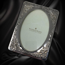 Vintage Victoria’s Secret Silverplate Photo Album Book Style London Margaret St picture