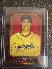 2026 Topps Chrome SSP Cooperstown Calls Carlos Beltran Auto 1/5 SSP picture