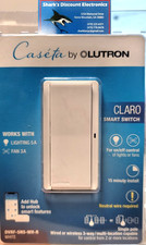 Lutron Caseta (Claro) Smart Switch DVRF-5NS-WH-R - White New Free FAST Ship picture