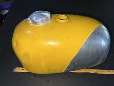 Vintage OEM 1970 BSA Victor Special 441 Aluminum-Sided Motorcycle Fuel Tank picture