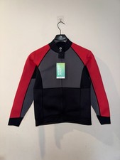 Sea-Doo Men's M Neoprene Montego Jacket Wetsuit Red Black Pit to Pit 19.5