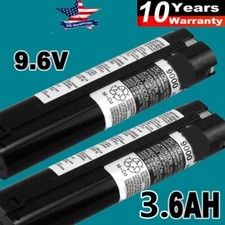 2PACK 9.6V Ni-MH Battery for Makita 9000 9001 9002 9033 9034 632007-4 6095D NEW picture
