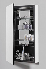 Robern PLM2440GLE Polished Edge, Classic Gray Interior, Electric  Left Hinge PL picture