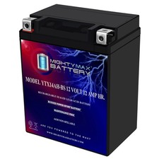 Mighty Max YTX14AH-BS Battery Replaces Polaris Sportsman 500 4X4 HO 1996-2002 picture