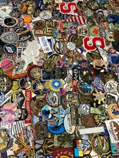 5 - 500 Embroidered Patches Wholesale Bulk Lot Iron Sew On Random Mixed Designs picture