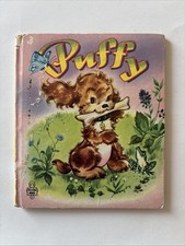Puffy  1952 Whitman Tell A Tale Book #2660 Excellent picture