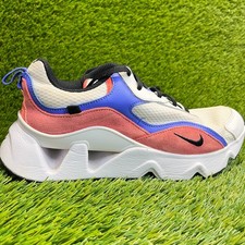 Nike RYZ 365 2 Womens Size 9 White Blue Athletic Running Walking Shoes Sneakers picture