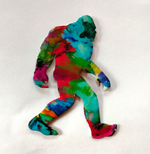 Lot of 20 Bigfoot Sasquatch Colorful Fridge Magnets Metal Novelty Souvenir New picture