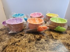 Icecream Bowls Cartoon Colors 6pk picture