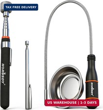HORUSDY 4-PIECE Telescoping Magnetic Pickup Tools Set - Extendable Magnetic Pick picture