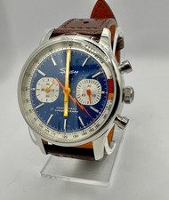 Sugess S387 Chrono Heritage Blue Panda 40mm picture