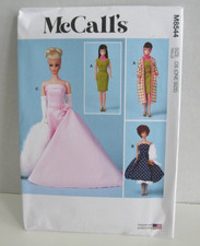 McCall's 8544 Special Occasion Vintage Fashions for 11 1/2