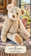 STEIFF 26” TEDDY BEAR 1908 LIMITED EDITION EAN#406041 0135/7000 picture