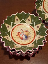 Villeroy & Boch Toy's Fantasy Christmas Teddy Bear Porcelain 1748 New with tags picture